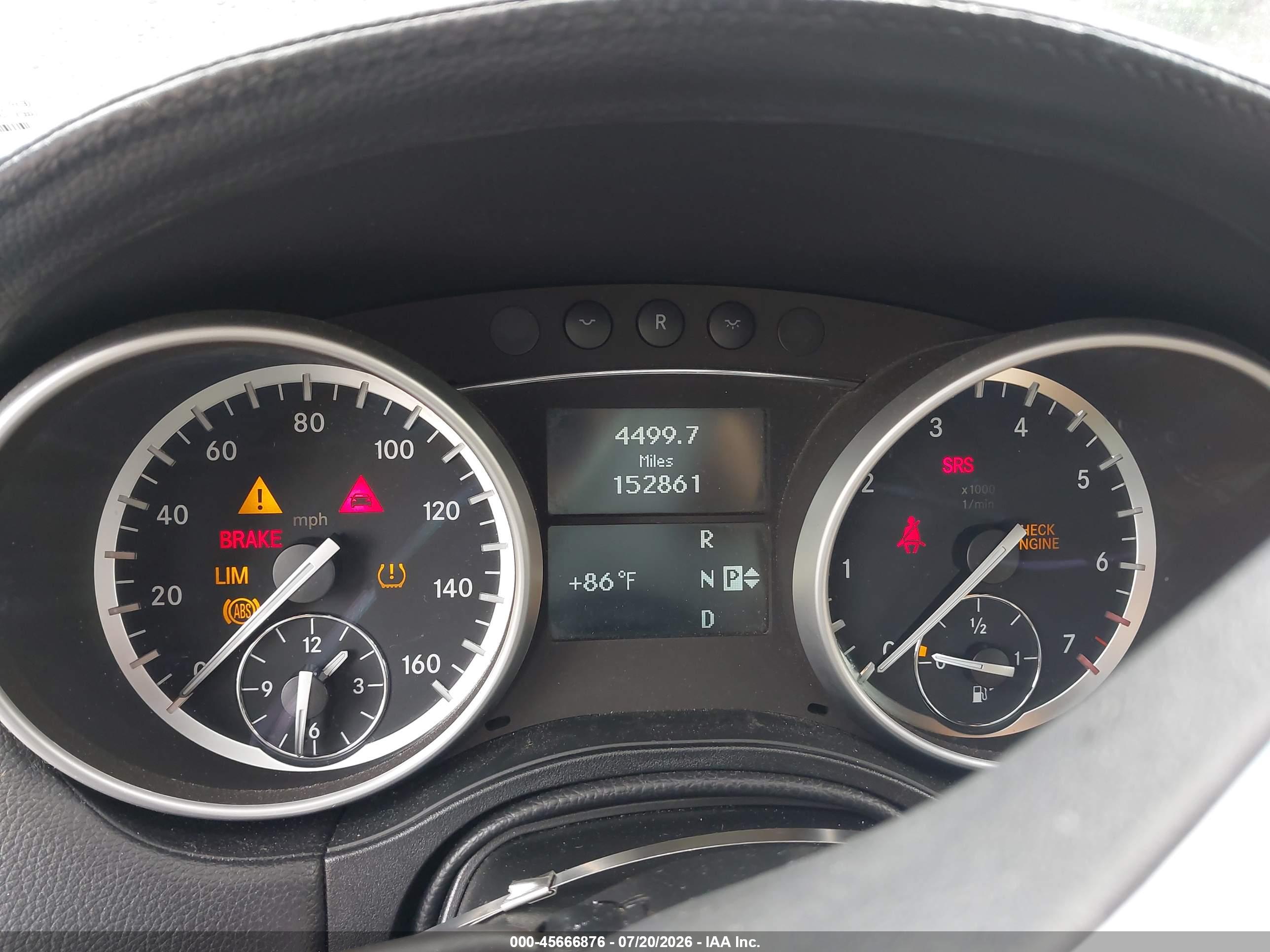 2011 MERCEDES-BENZ GL 550 GL550 4-MATIC