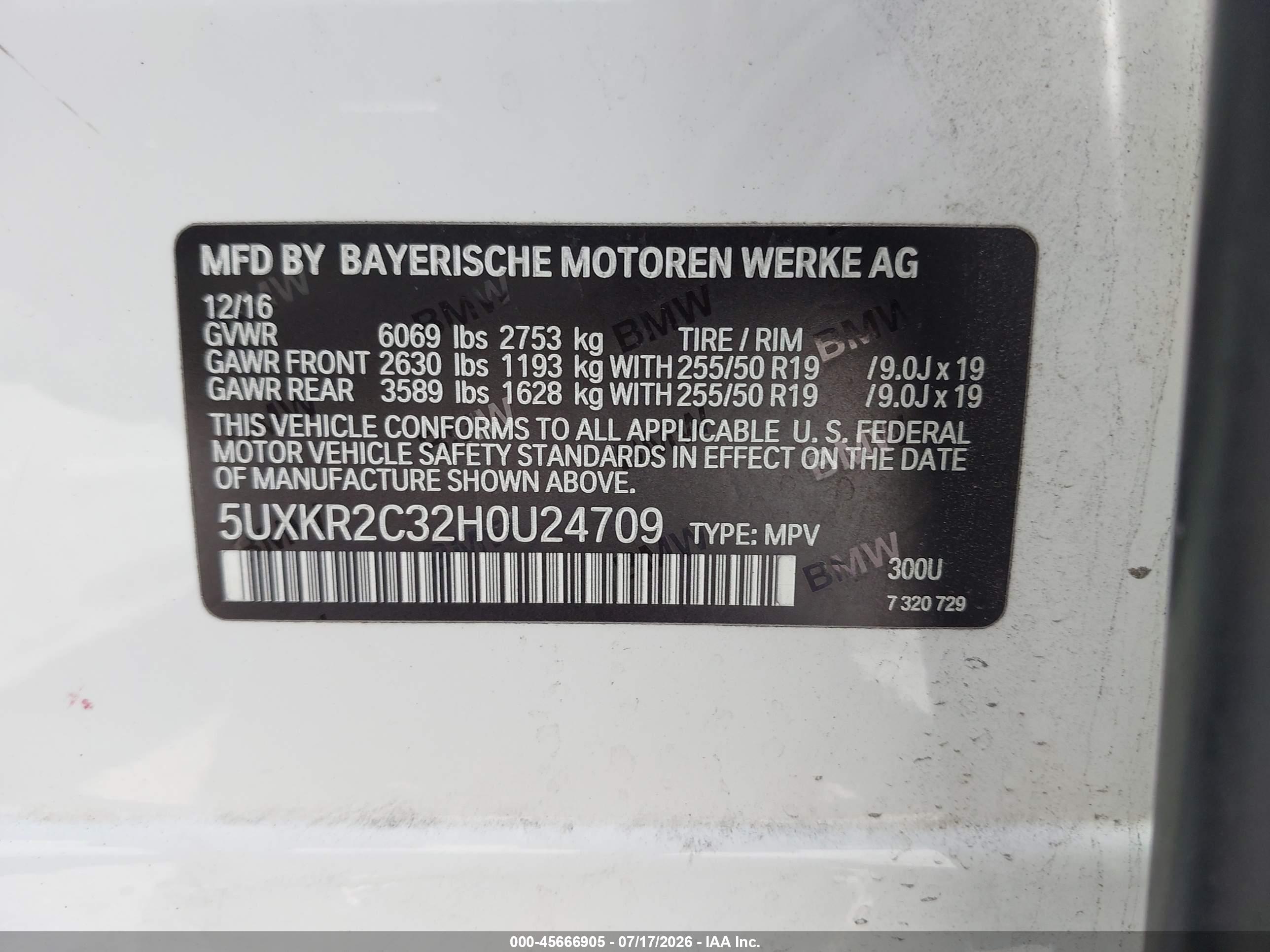 2017 BMW X5 SDRIVE35I