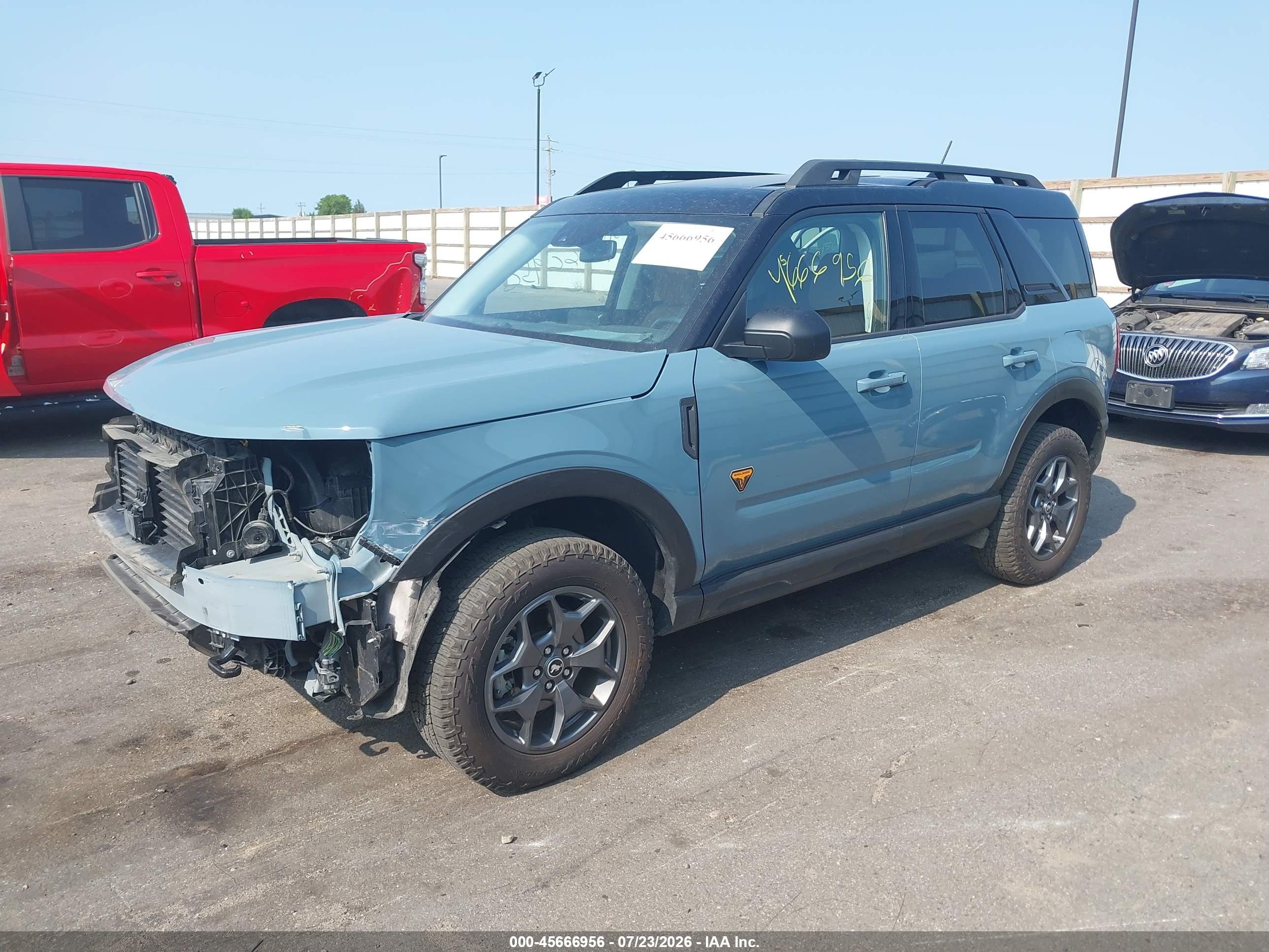 2021 FORD BRONCO SPORT BADLANDS — I2