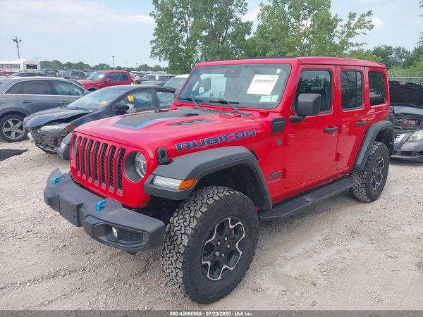2021 JEEP WRANGLER 4XE UNLIMITED RUBICON 4X4