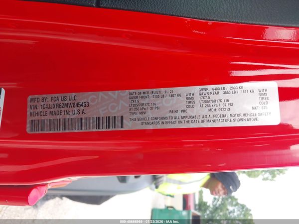 2021 JEEP WRANGLER 4XE UNLIMITED RUBICON 4X4