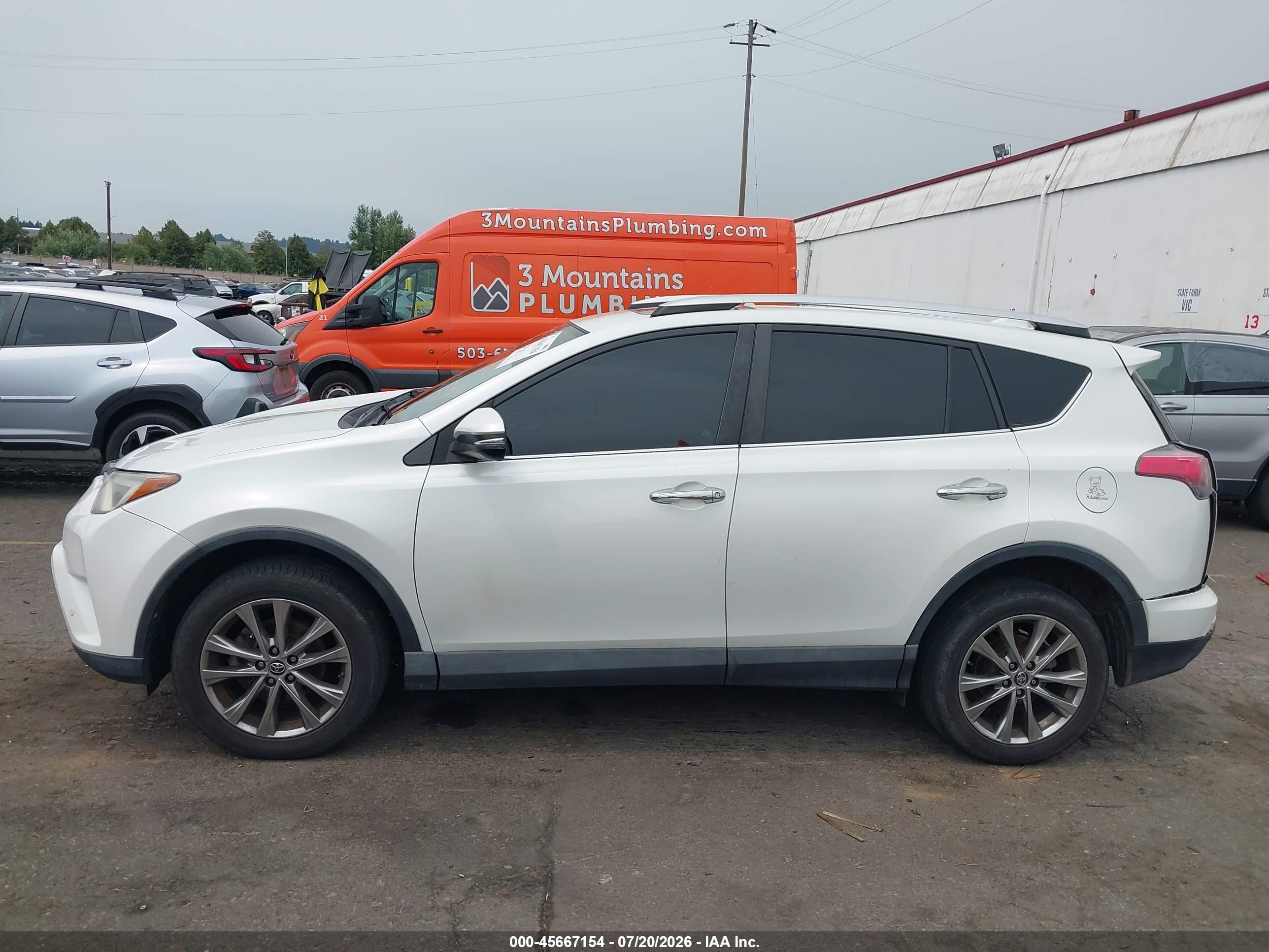 2016 TOYOTA RAV4 LIMITED