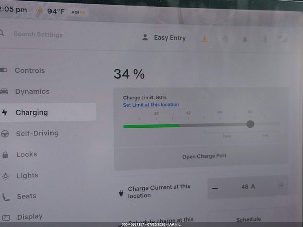 2018 TESLA MODEL 3 LONG RANGE/MID RANGE