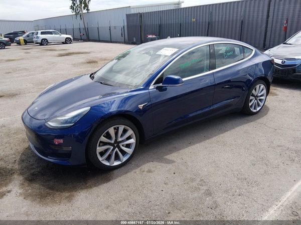 2018 TESLA MODEL 3 LONG RANGE/MID RANGE