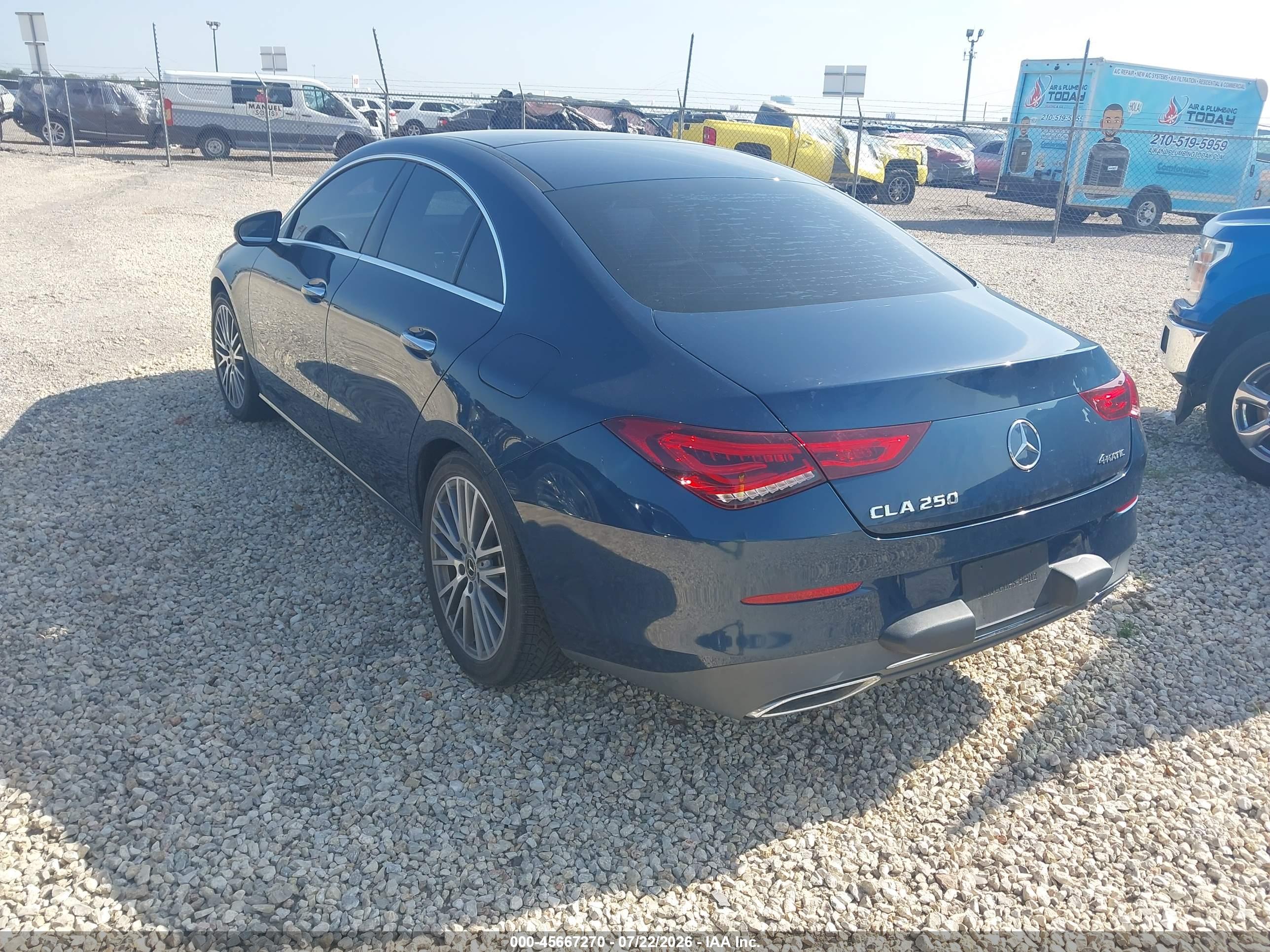 2021 MERCEDES-BENZ CLA 250 4MATIC