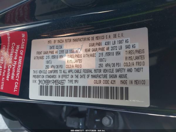2024 MAZDA CX-30 2.5 S SELECT SPORT