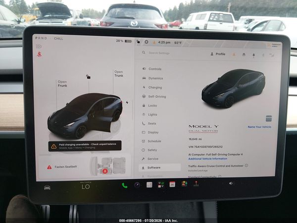 2025 TESLA MODEL Y