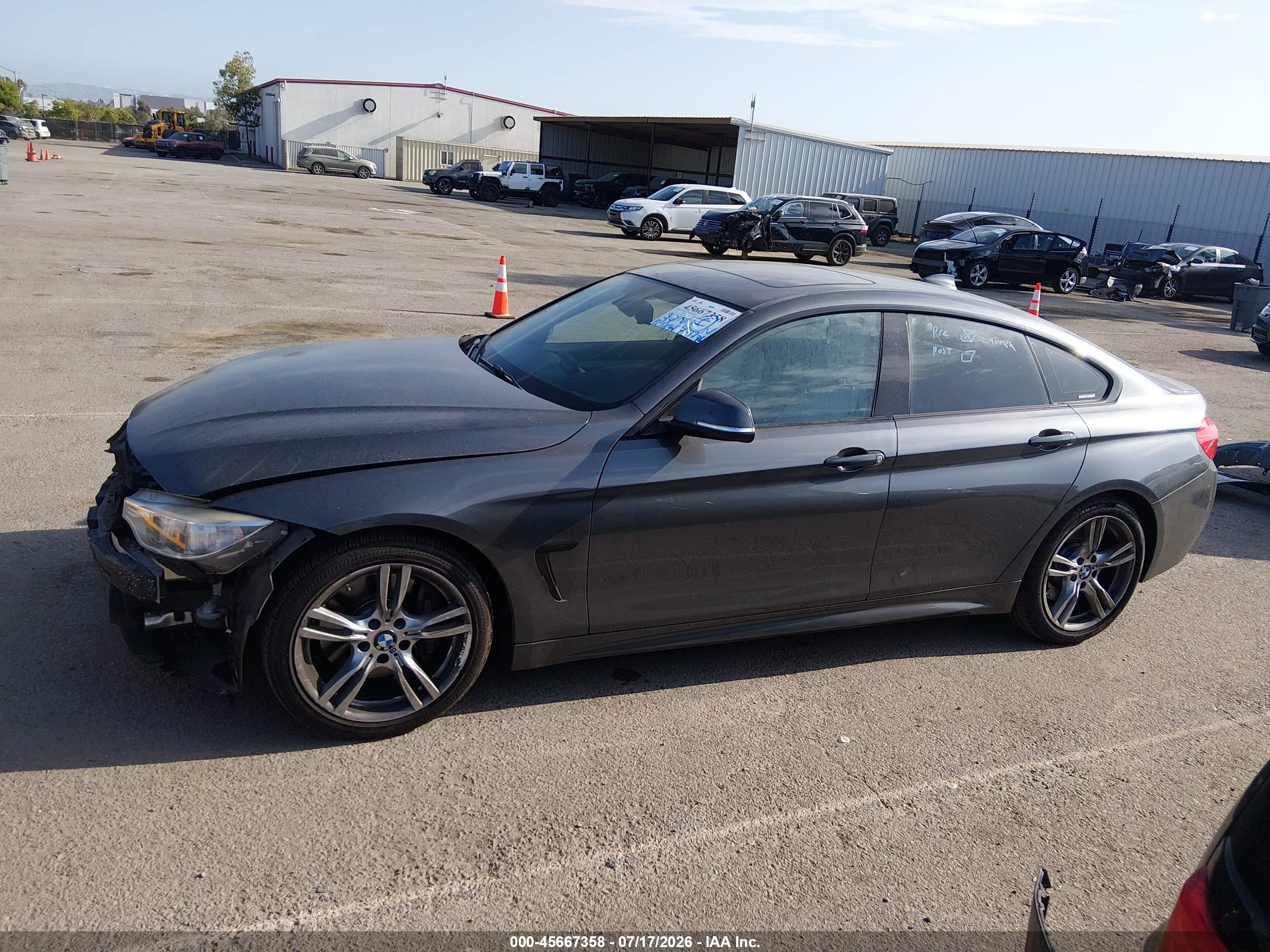 2016 BMW 435I GRAN COUPE GC