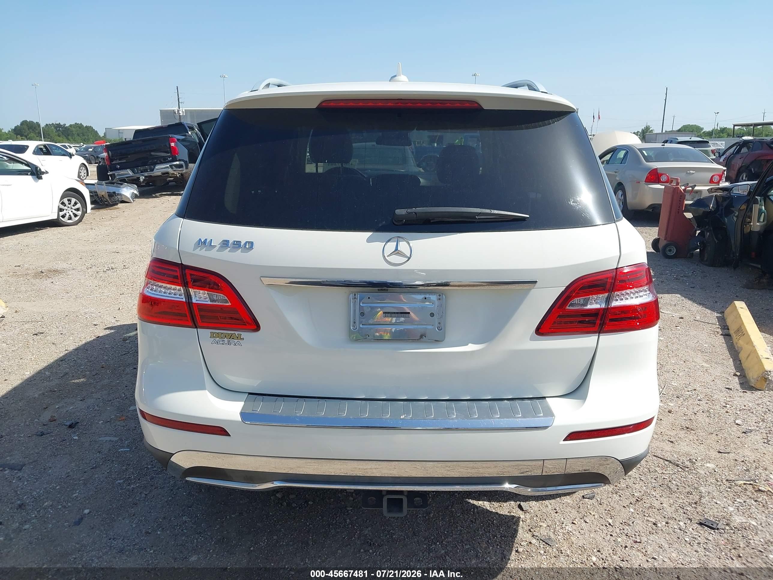 2013 MERCEDES-BENZ ML 350 ML350