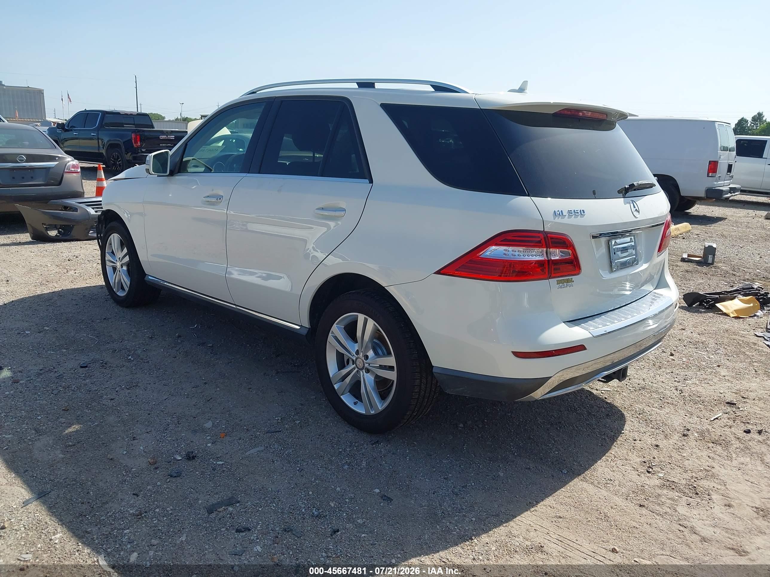2013 MERCEDES-BENZ ML 350 ML350