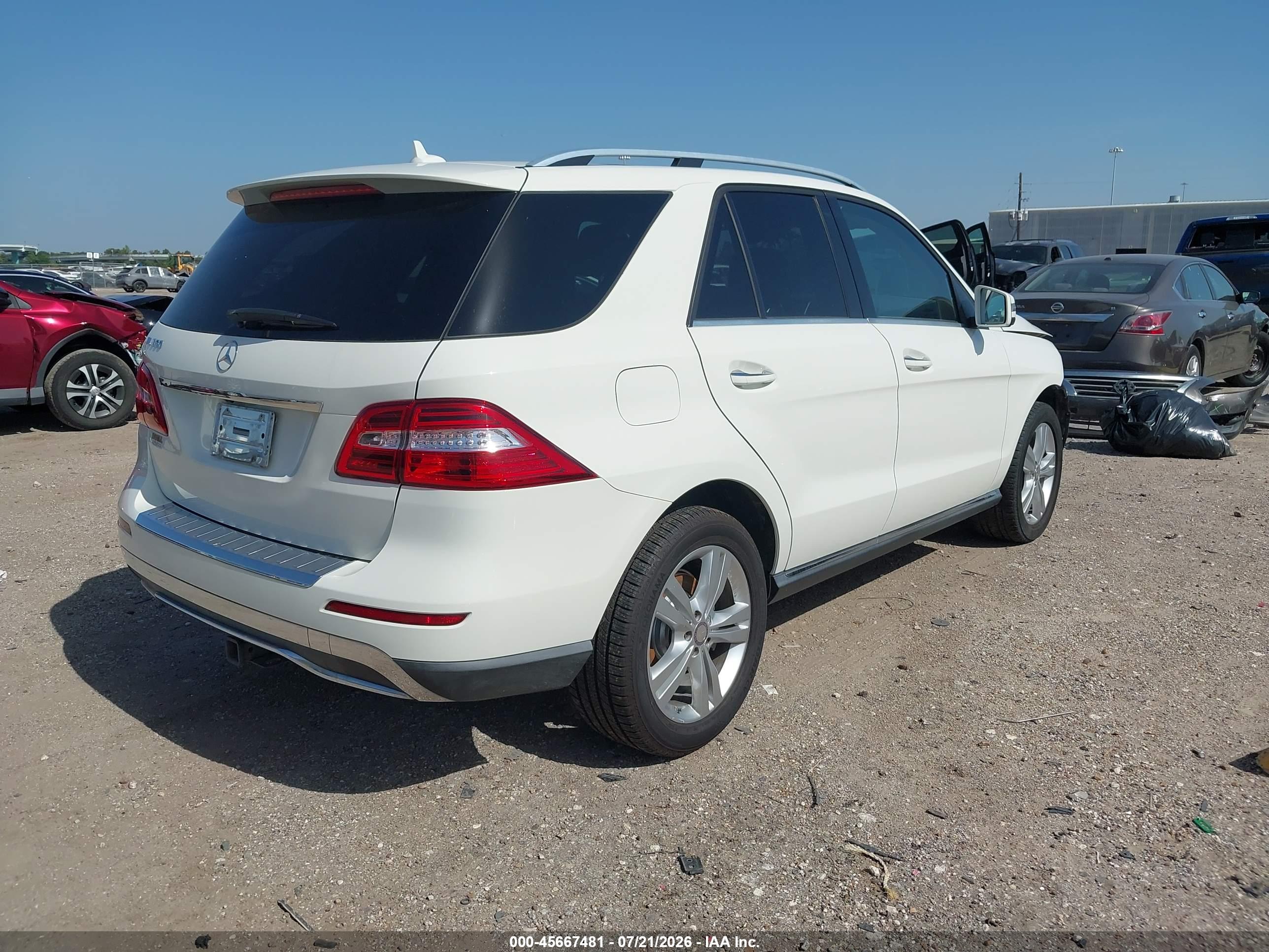 2013 MERCEDES-BENZ ML 350 ML350