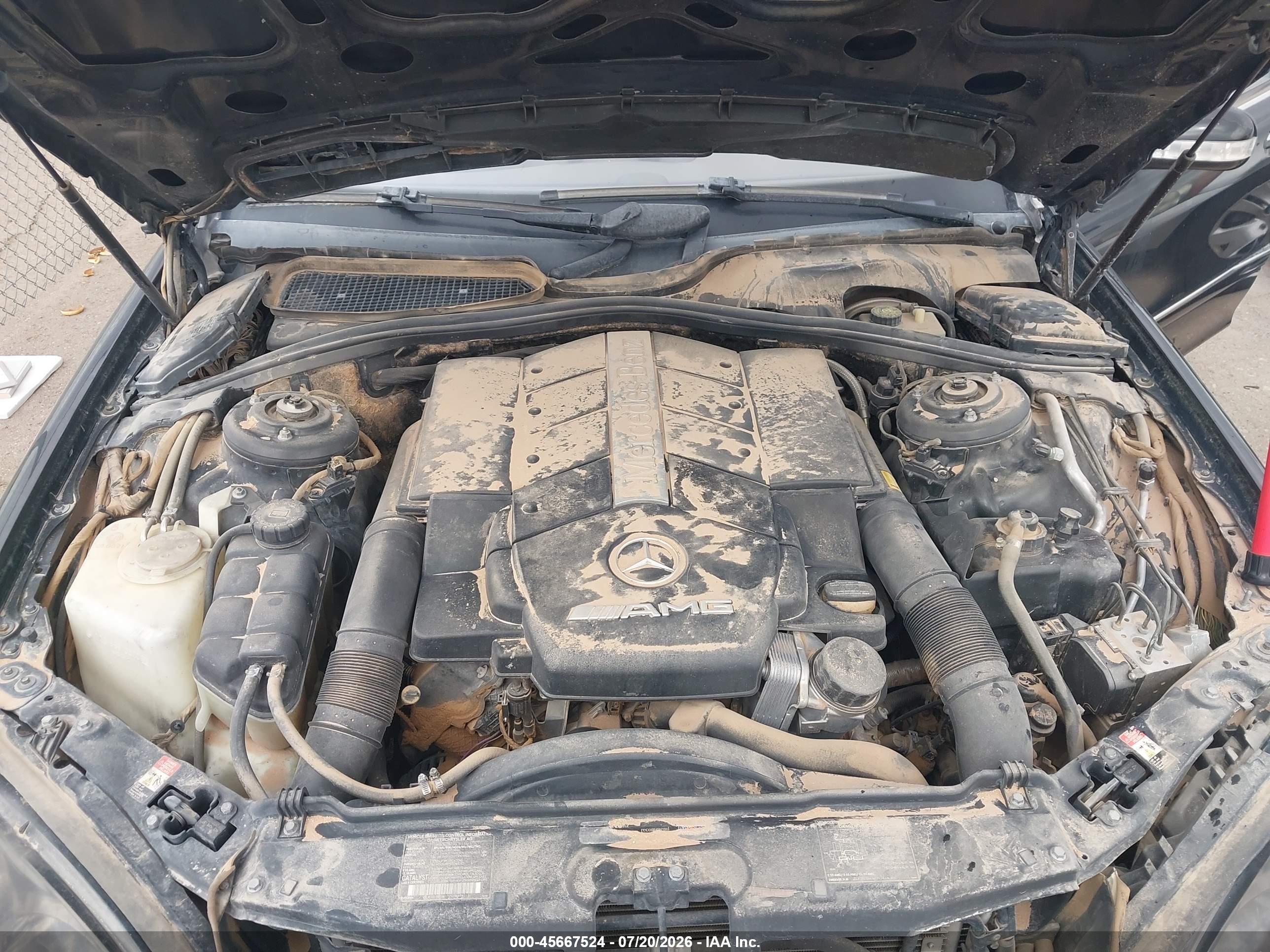 2002 MERCEDES-BENZ S 55 AMG