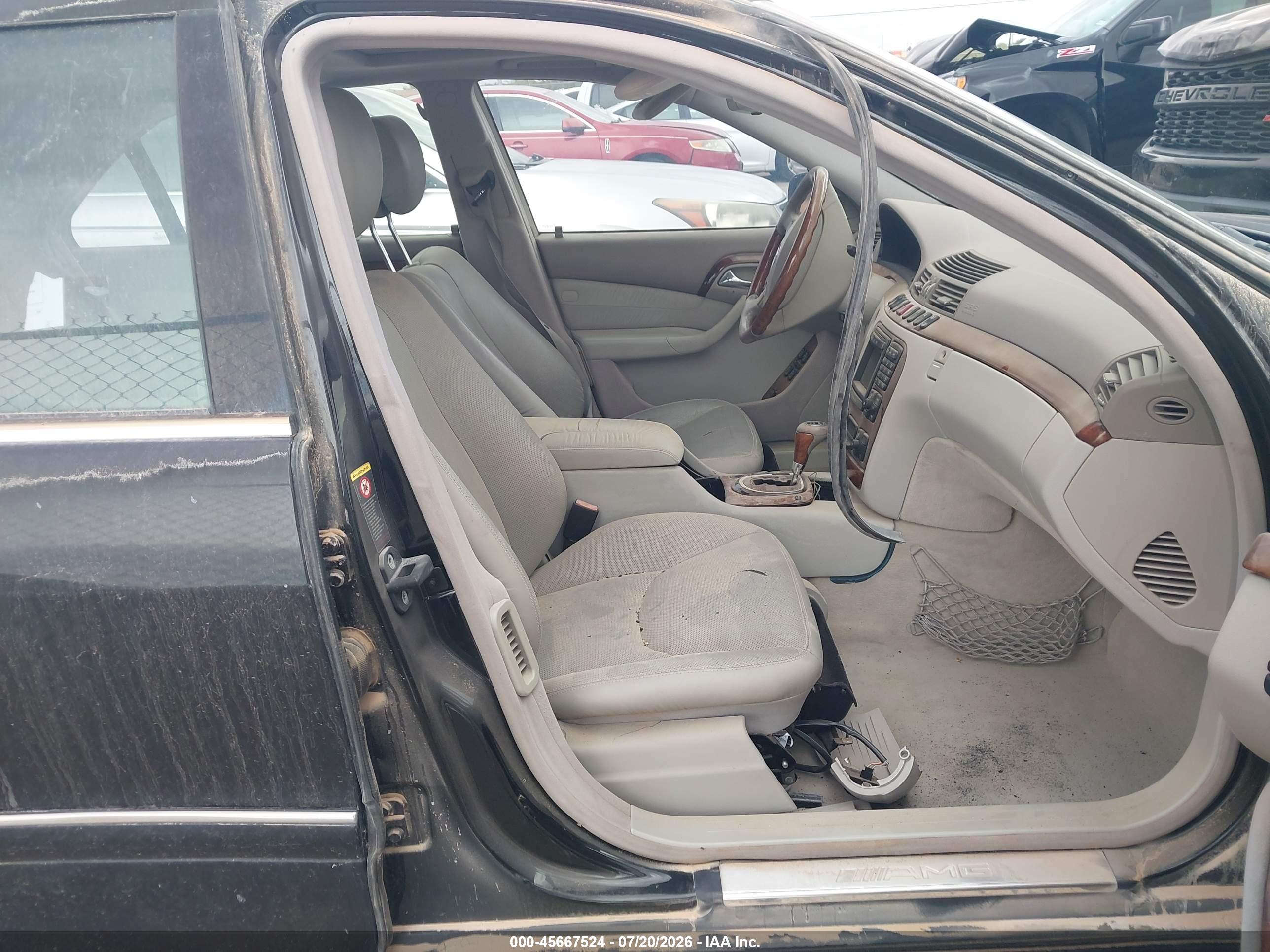 2002 MERCEDES-BENZ S 55 AMG