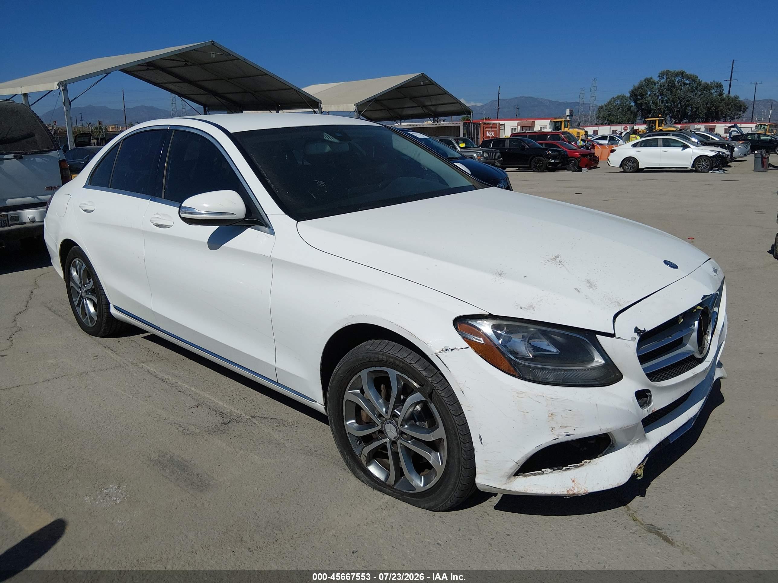 2015 MERCEDES-BENZ C 300 4MATIC
