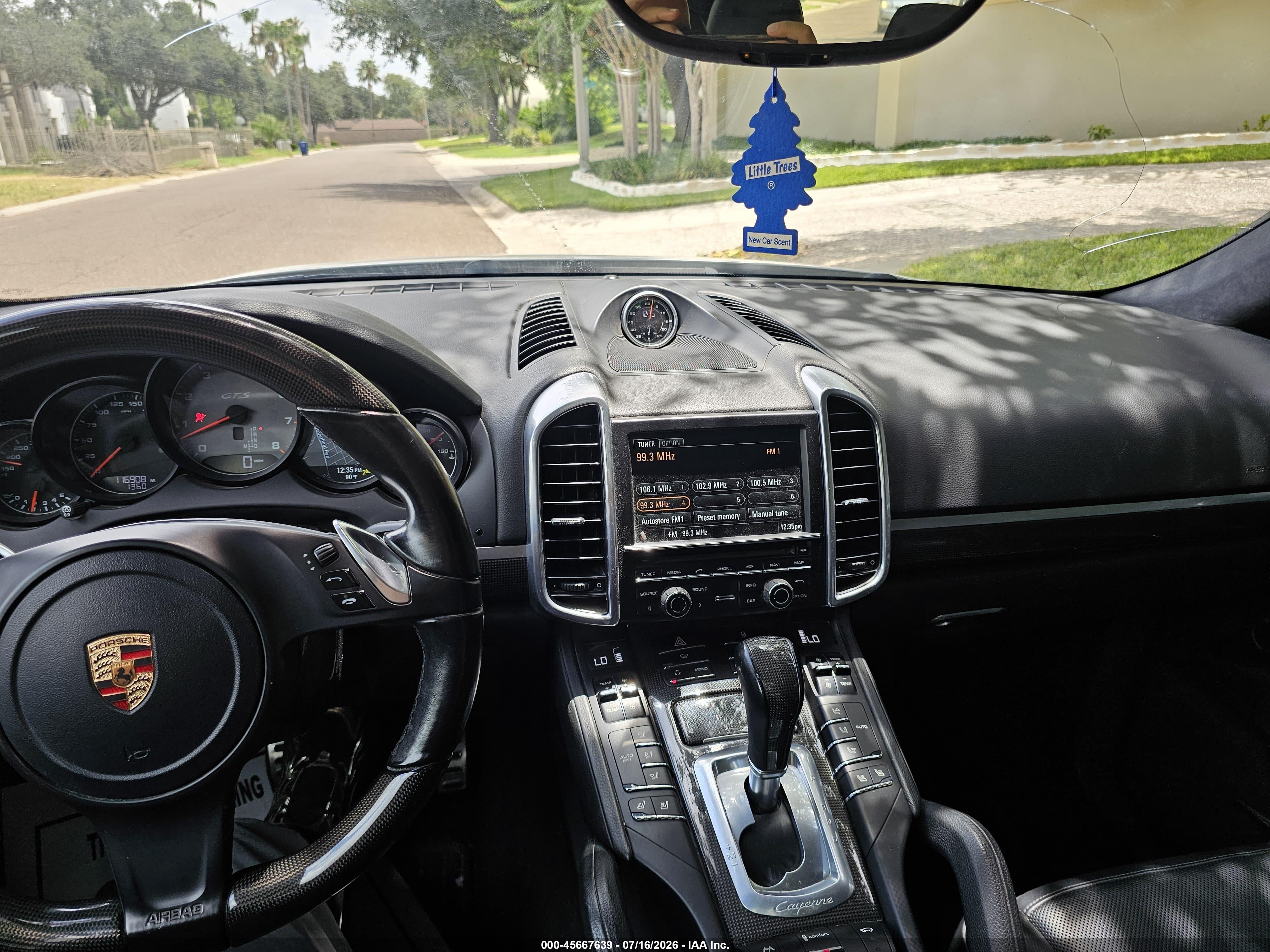 2013 PORSCHE CAYENNE GTS