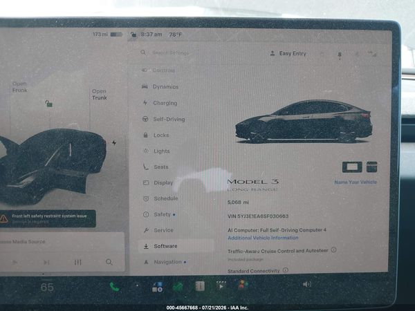 2025 TESLA MODEL 3