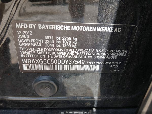 2013 BMW 528I
