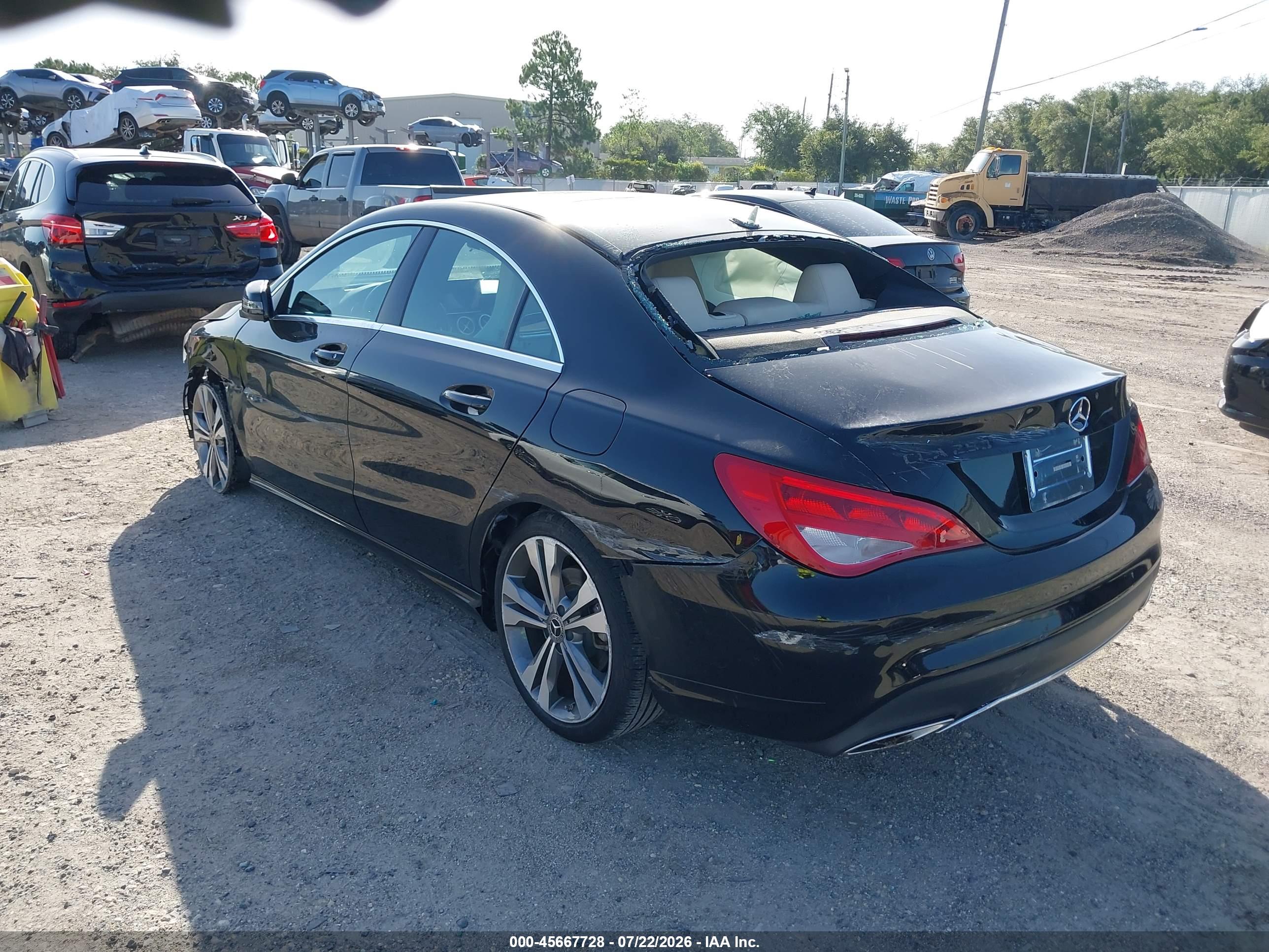 2018 MERCEDES-BENZ CLA 250 CLA250
