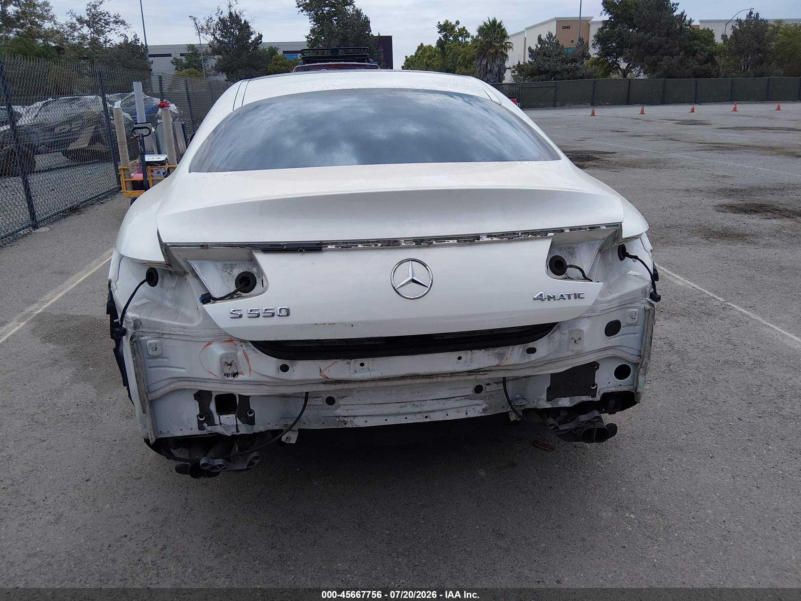 2016 MERCEDES-BENZ S 550 4MATIC