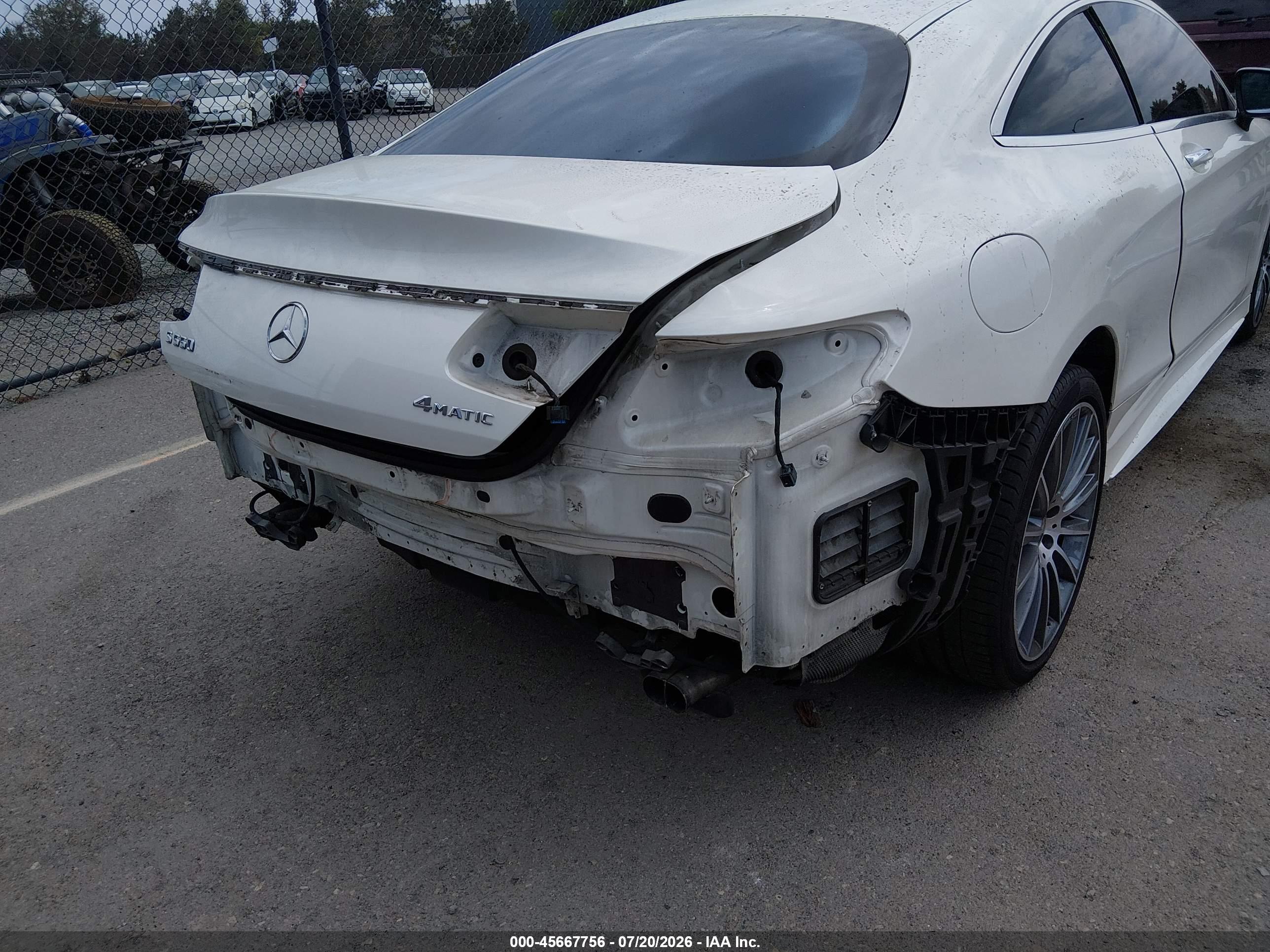 2016 MERCEDES-BENZ S 550 4MATIC