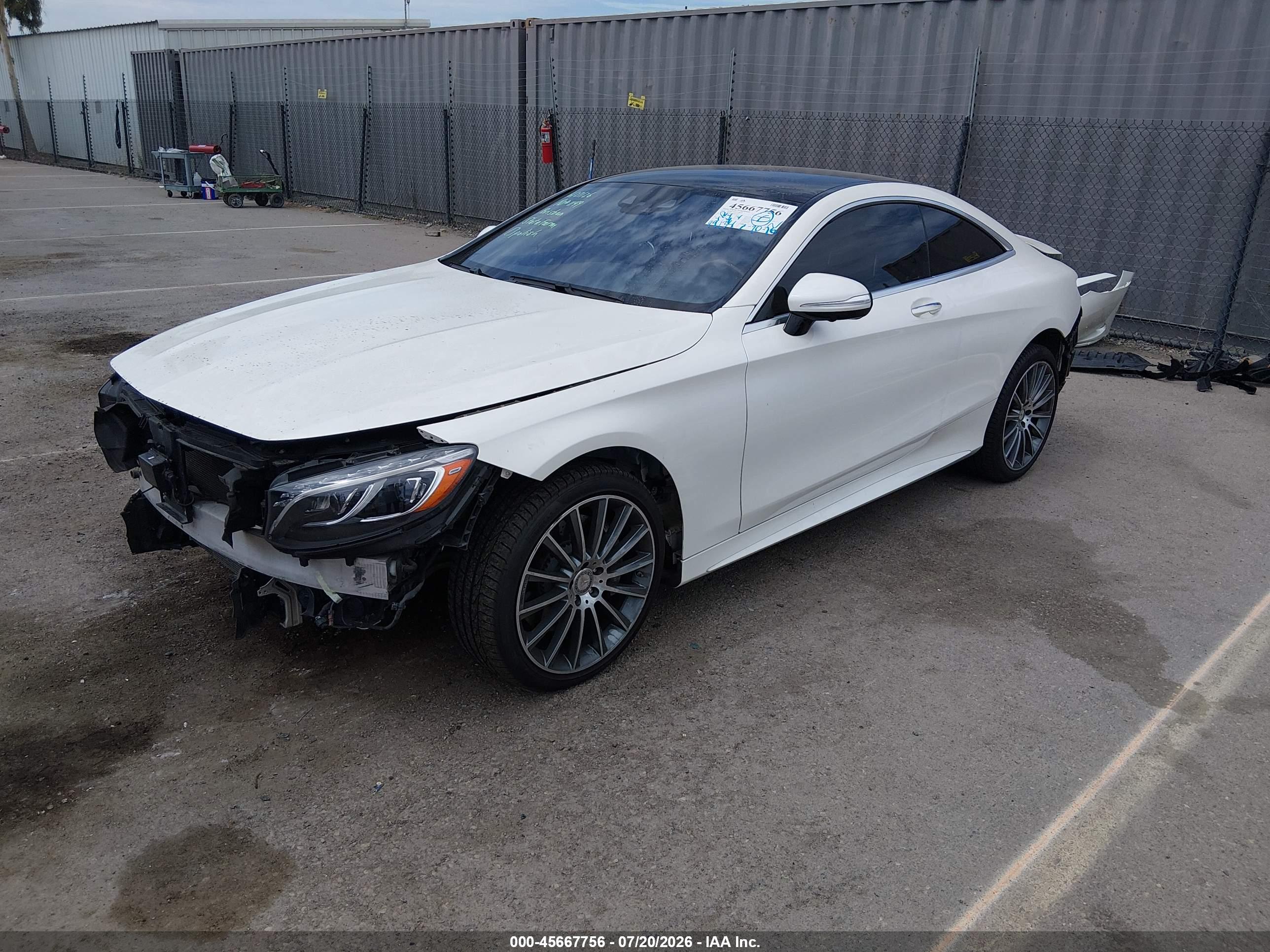 2016 MERCEDES-BENZ S 550 4MATIC