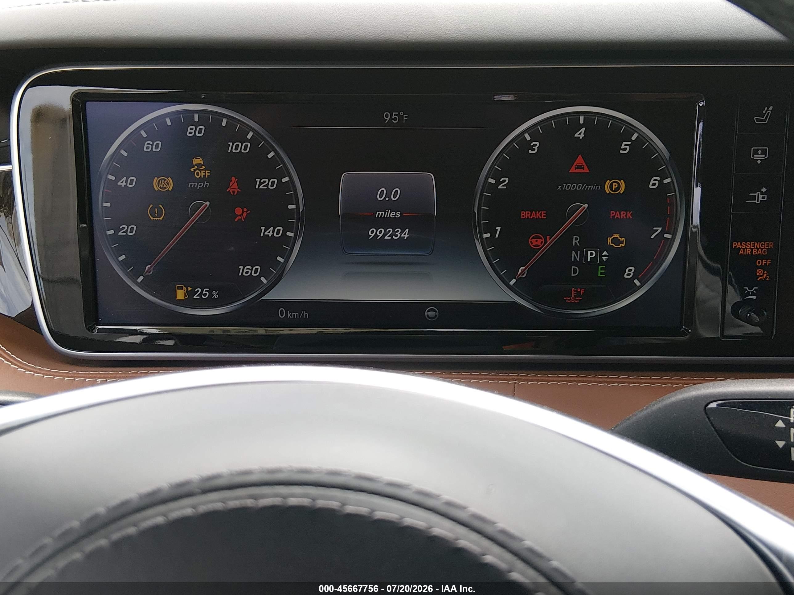 2016 MERCEDES-BENZ S 550 4MATIC