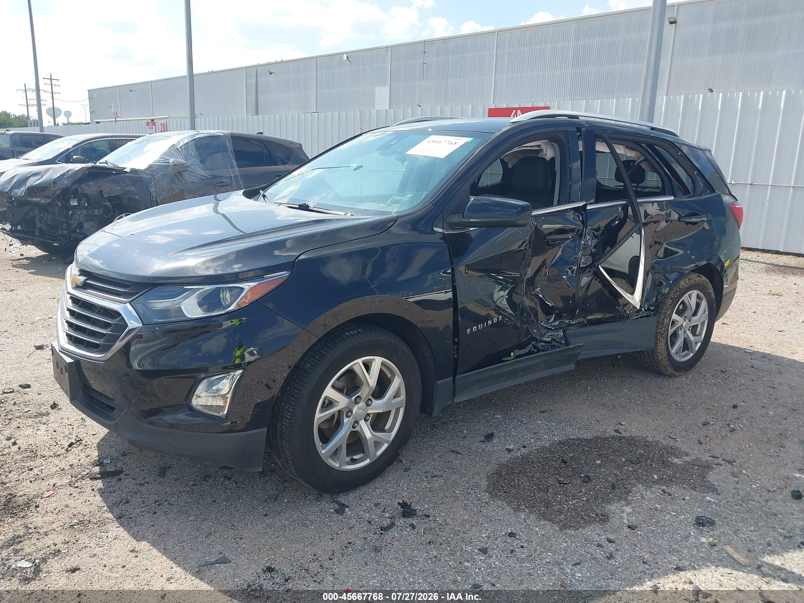 2020 CHEVROLET EQUINOX FWD LT 2.0L TURBO — I2