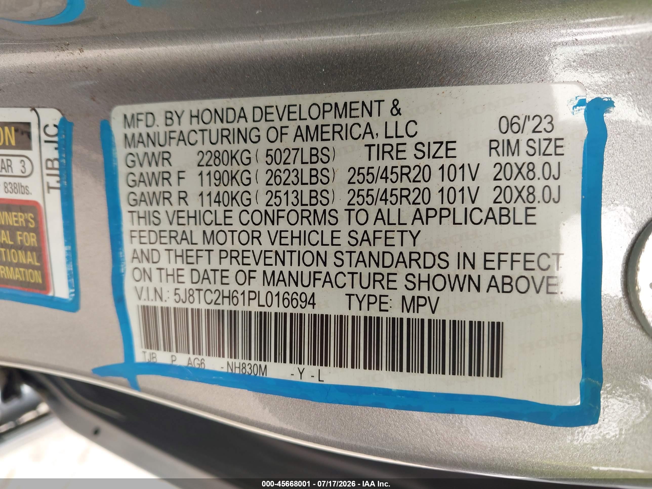 2023 ACURA RDX SH-AWD A-SPEC
