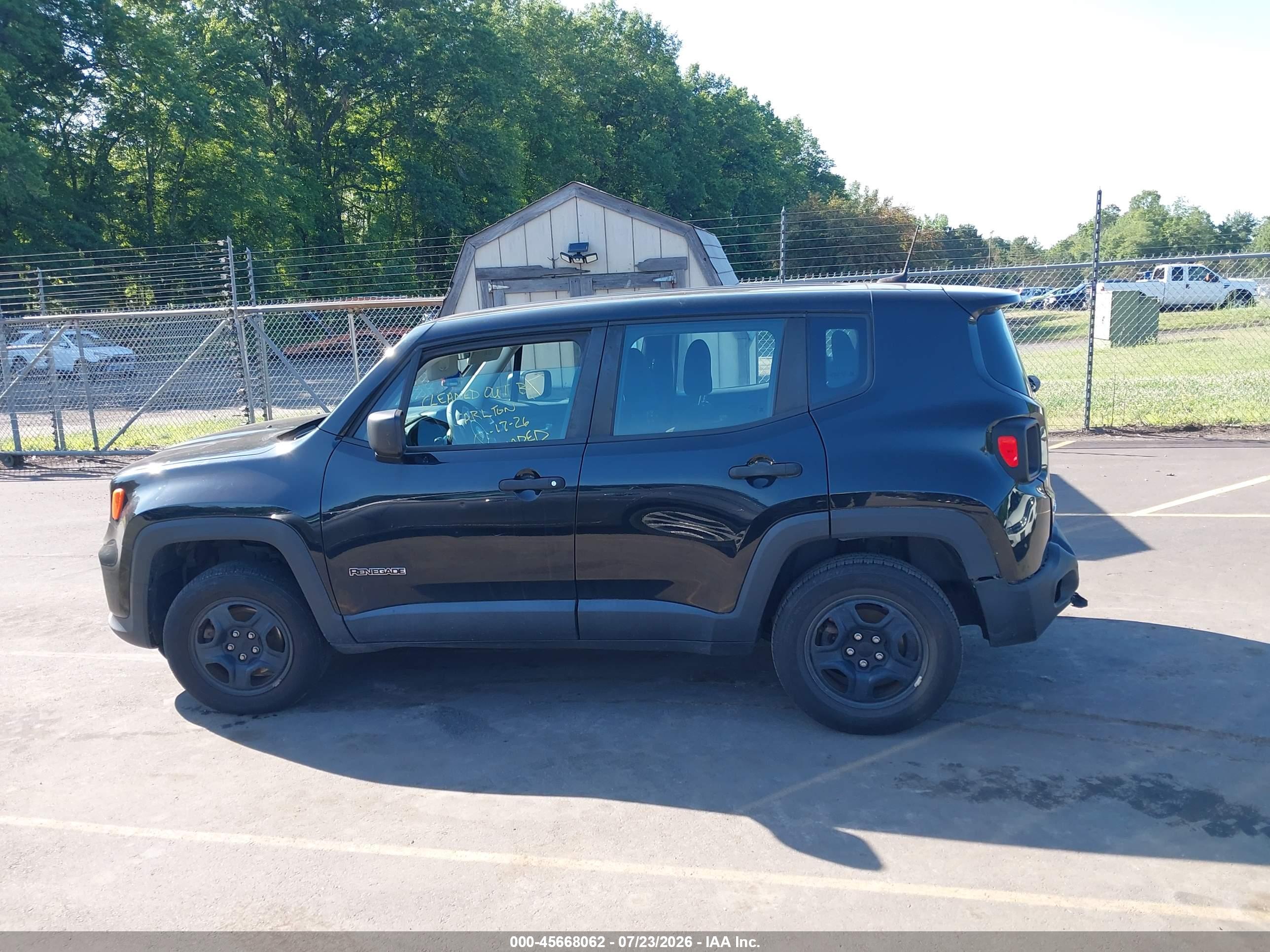 2020 JEEP RENEGADE SPORT 4X4