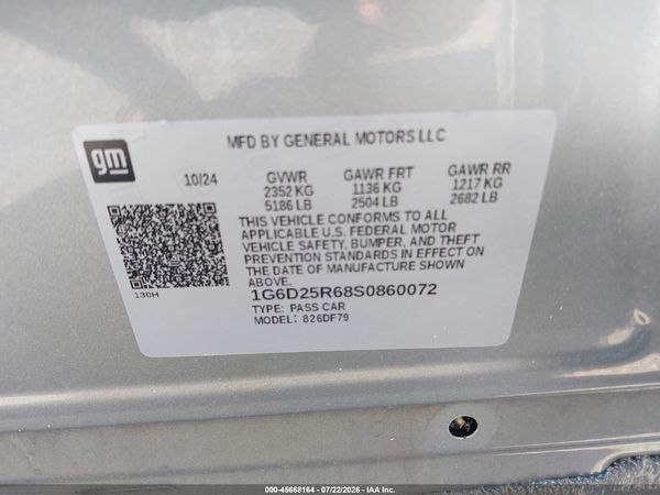 2025 CADILLAC CT5-V V-SERIES BLACKWING RWD
