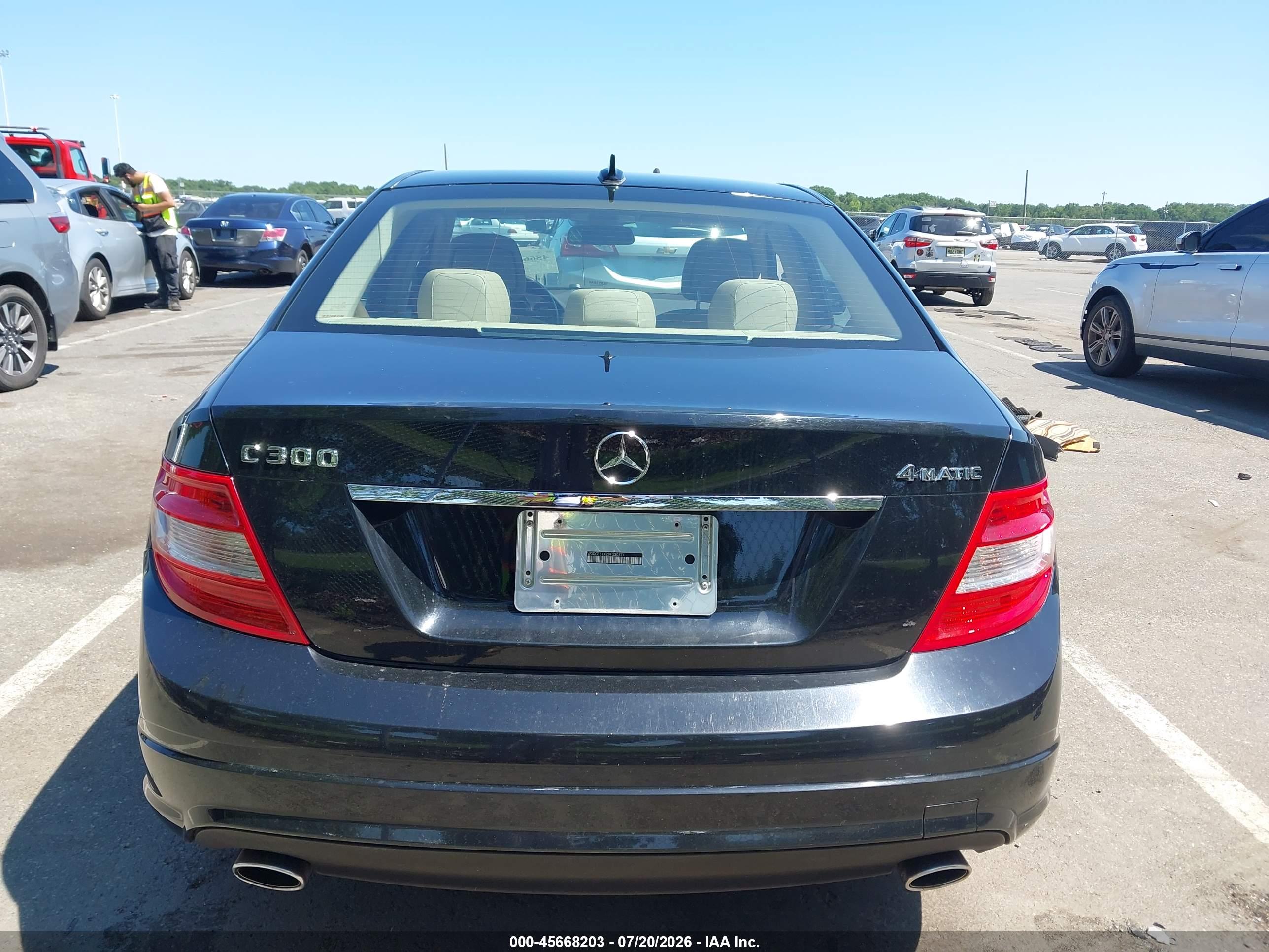 2009 MERCEDES-BENZ C 300 C300 4-MATIC