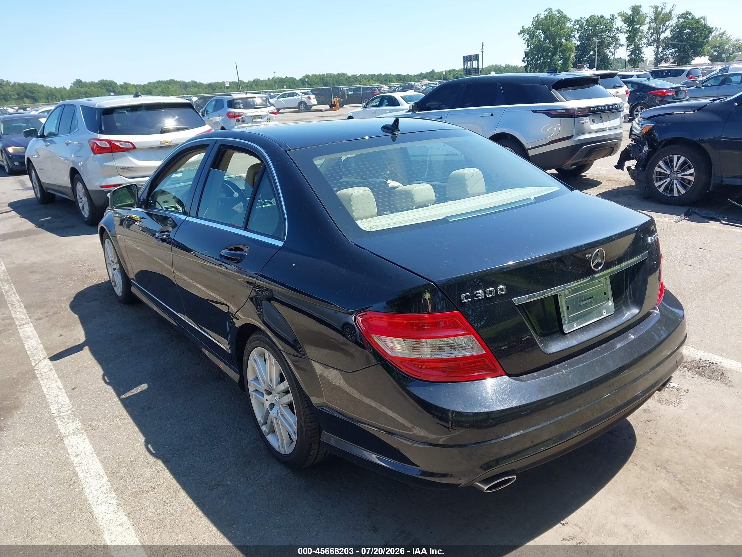 2009 MERCEDES-BENZ C 300 C300 4-MATIC