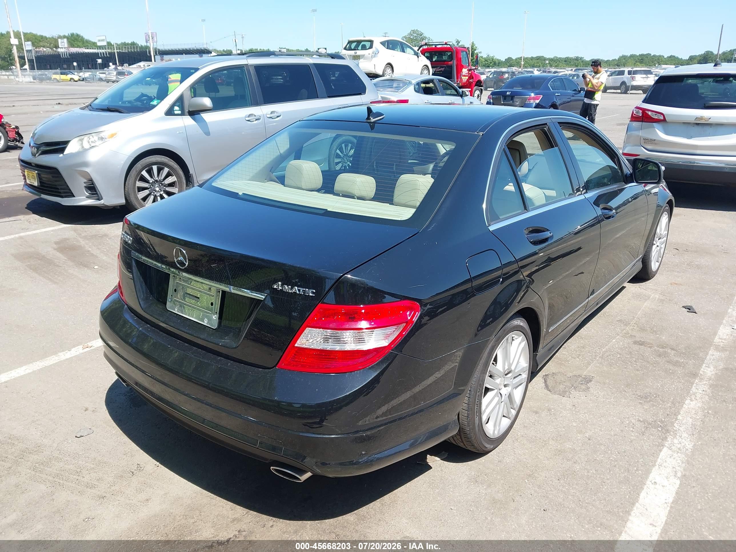 2009 MERCEDES-BENZ C 300 C300 4-MATIC