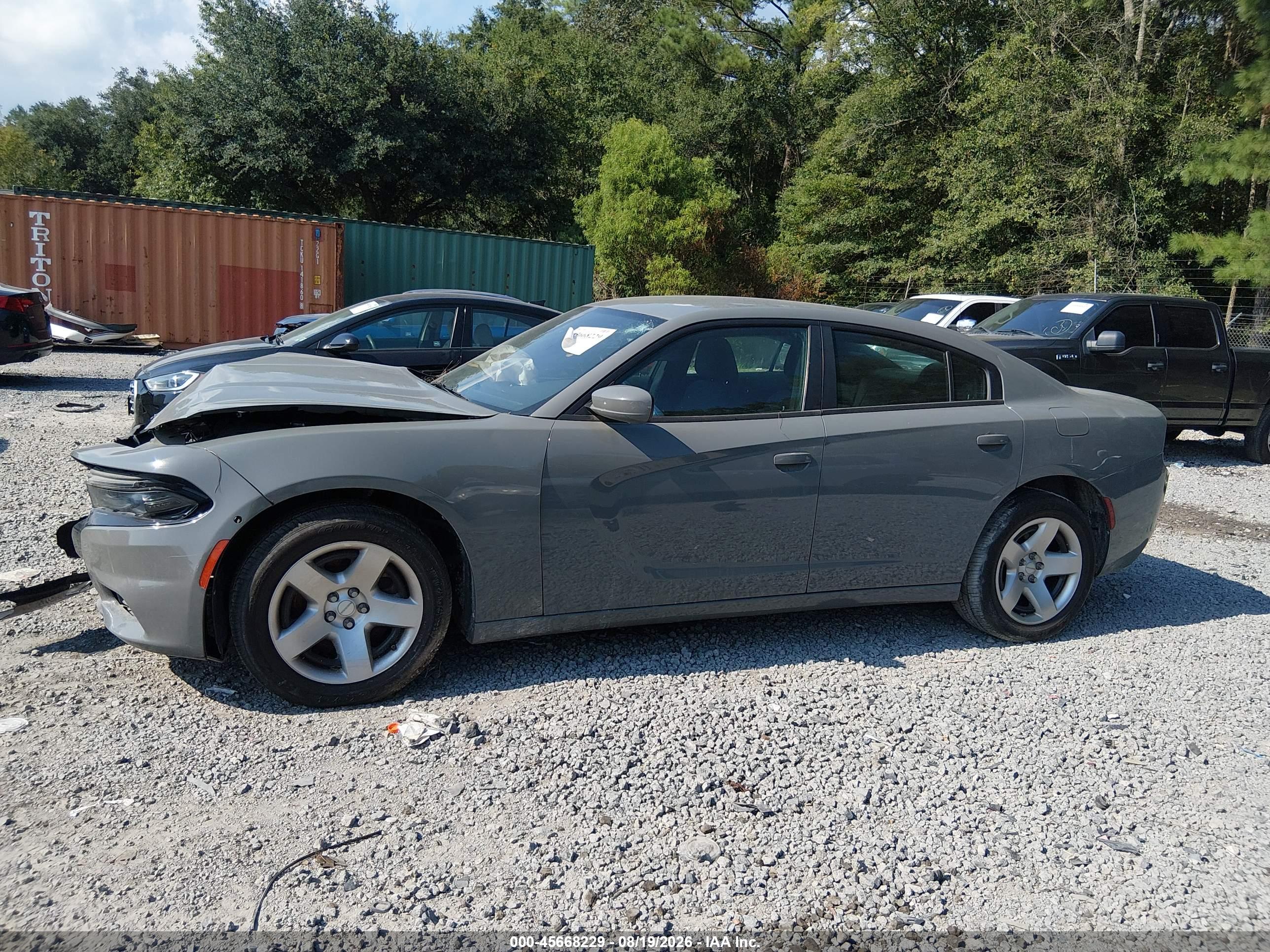 2019 DODGE CHARGER POLICE RWD