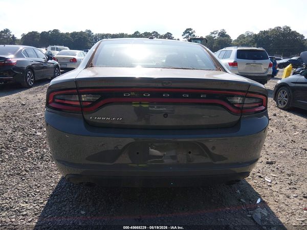 2019 DODGE CHARGER POLICE RWD