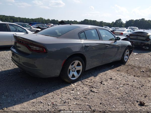 2019 DODGE CHARGER POLICE RWD