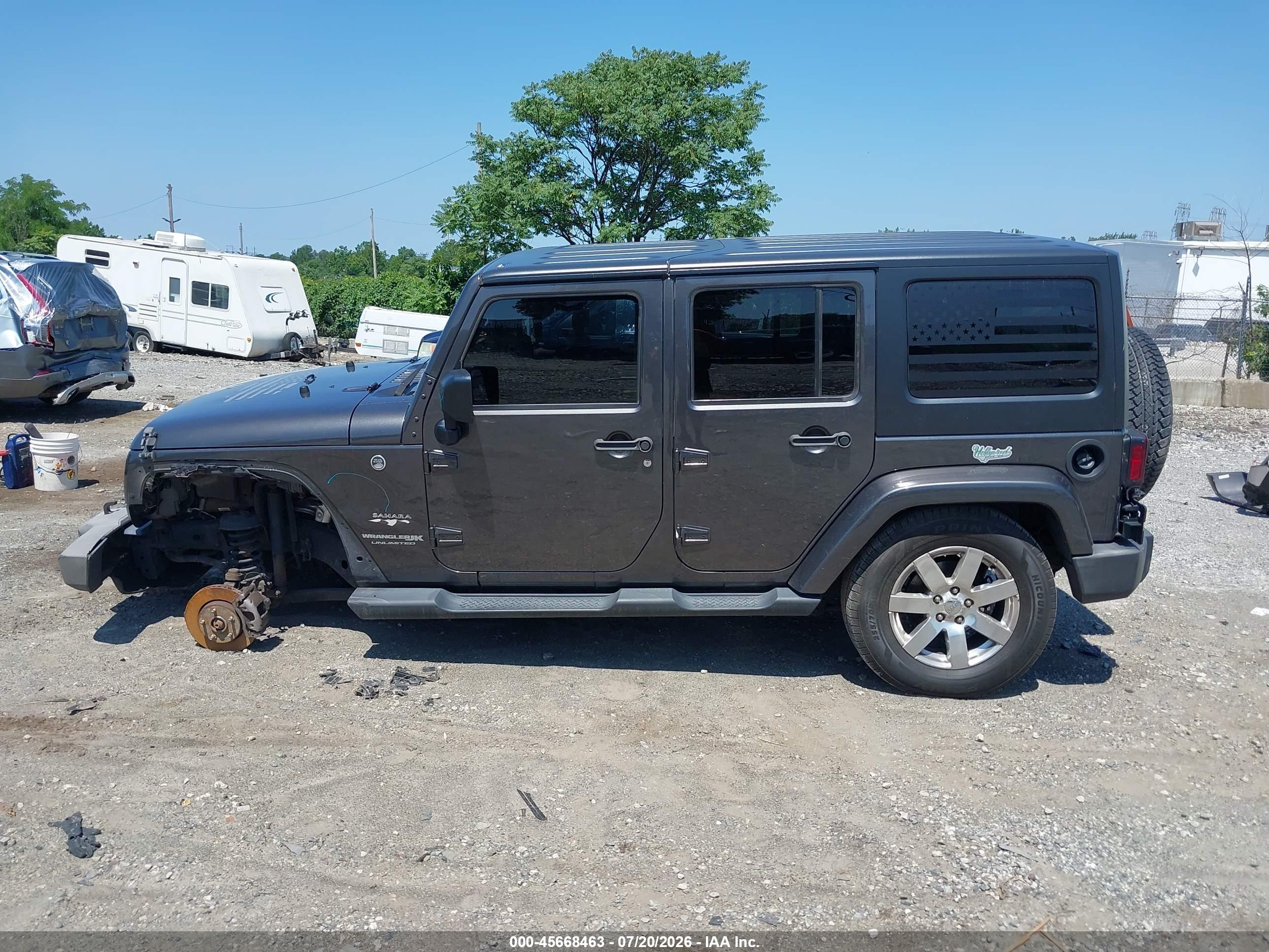 2018 JEEP WRANGLER JK UNLIMITED SAHARA