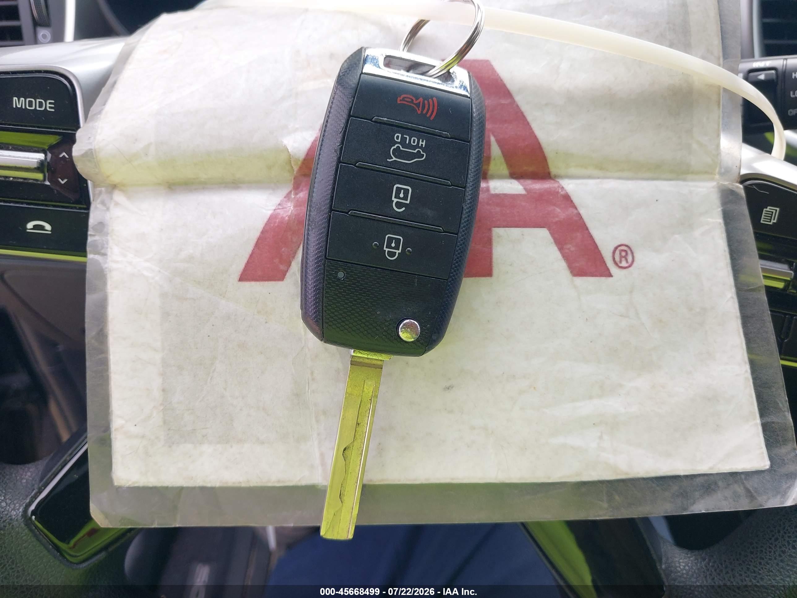 2019 KIA SORENTO 2.4L L