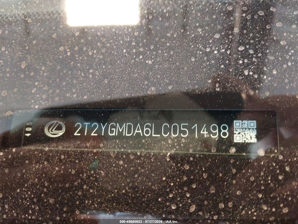 2020 LEXUS RX 450H F SPORT PERFORMANCE