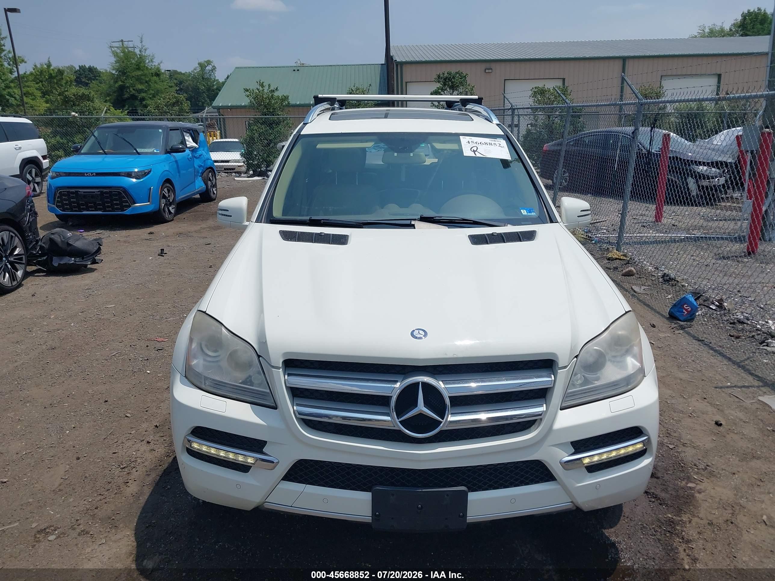 2012 MERCEDES-BENZ GL 450 4MATIC