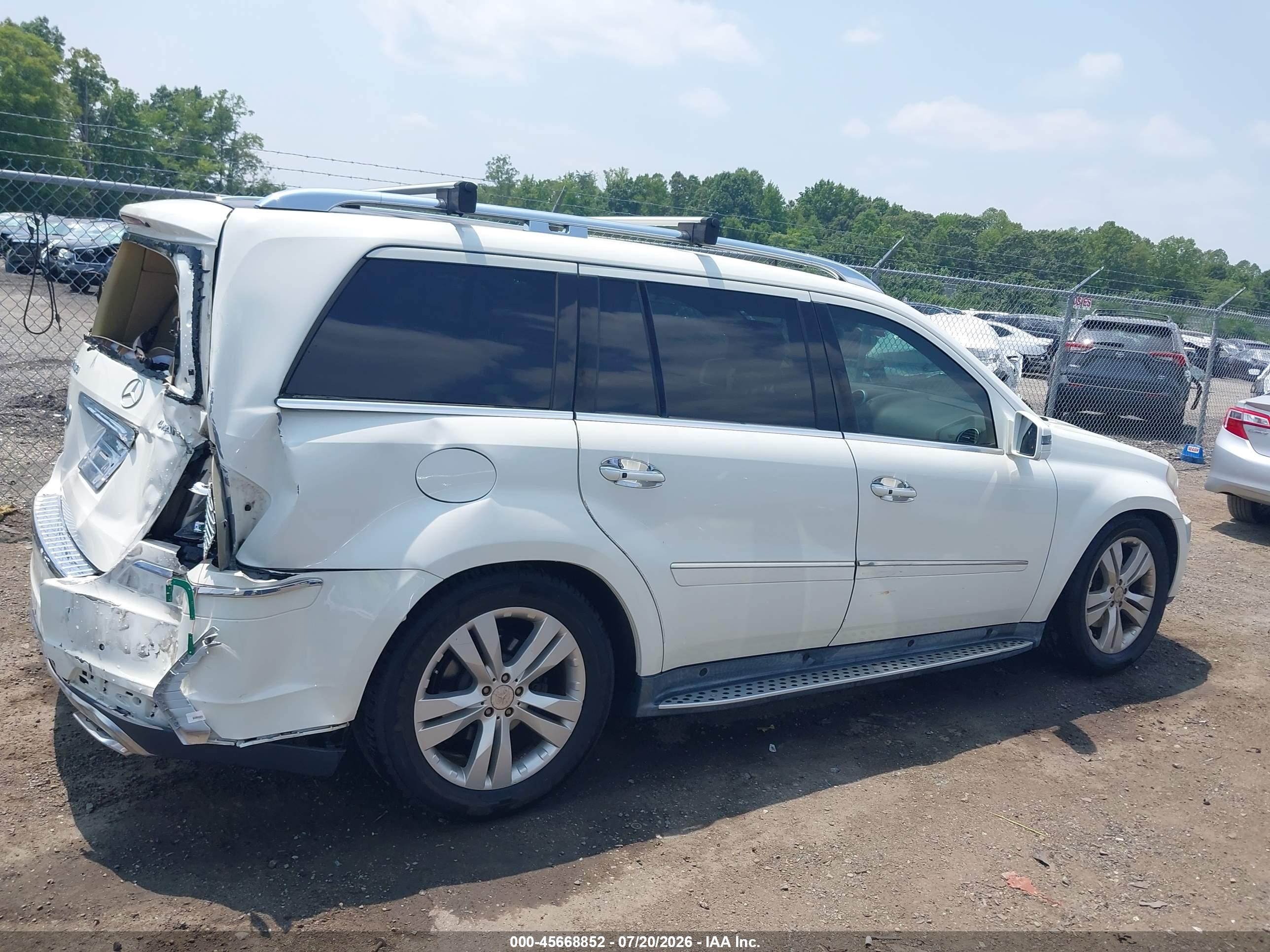 2012 MERCEDES-BENZ GL 450 4MATIC