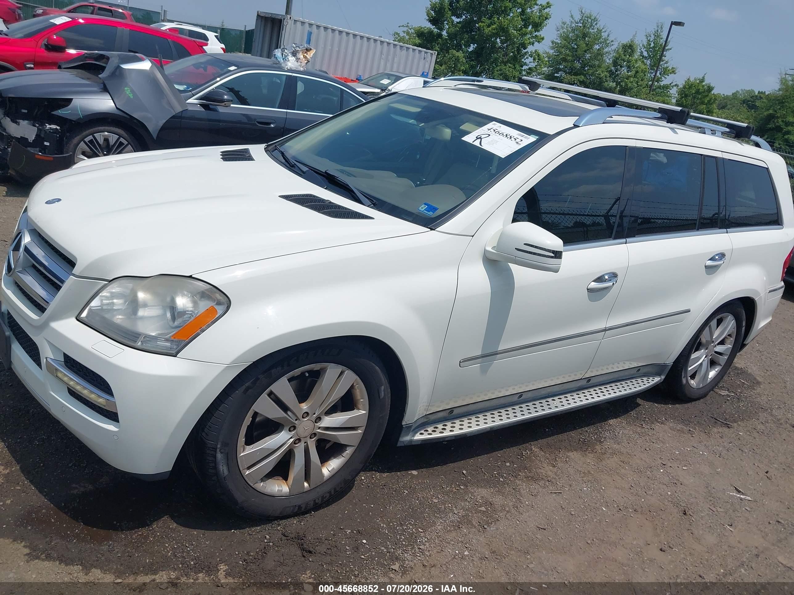 2012 MERCEDES-BENZ GL 450 4MATIC