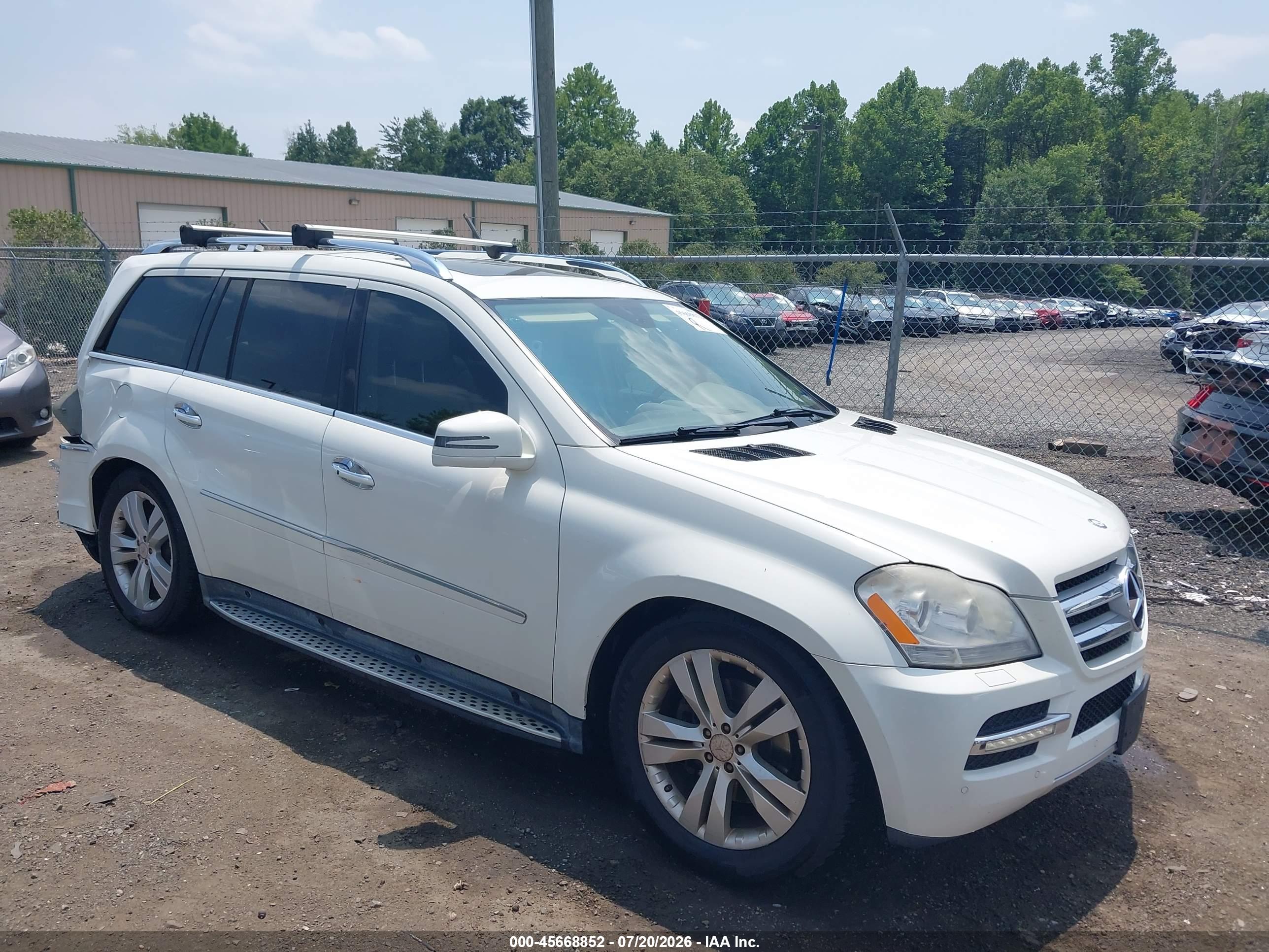 2012 MERCEDES-BENZ GL 450 4MATIC