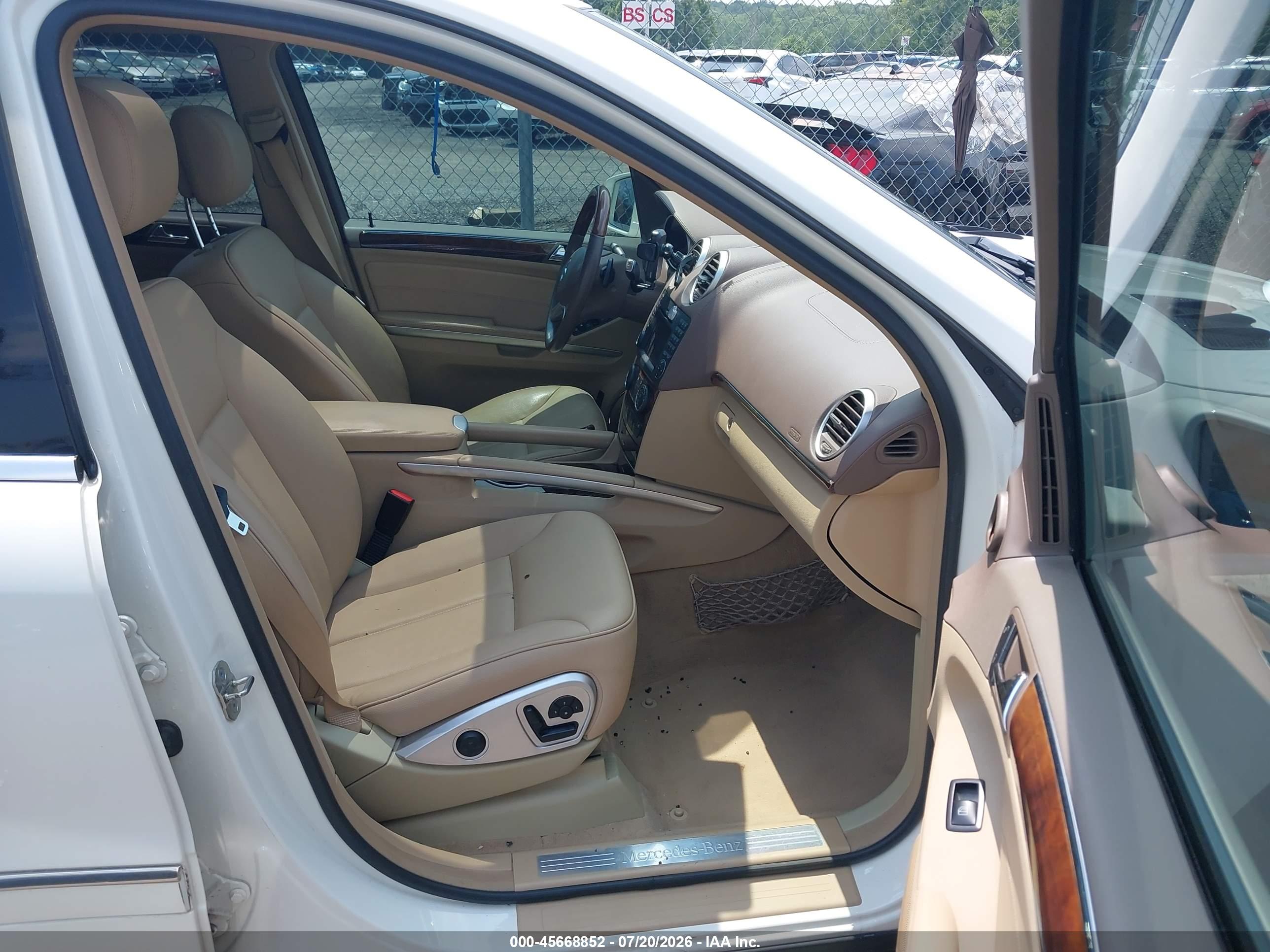 2012 MERCEDES-BENZ GL 450 4MATIC