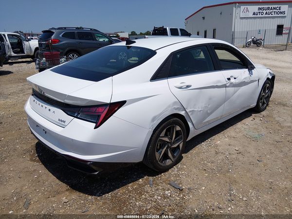 2022 HYUNDAI ELANTRA HYBRID LIMITED