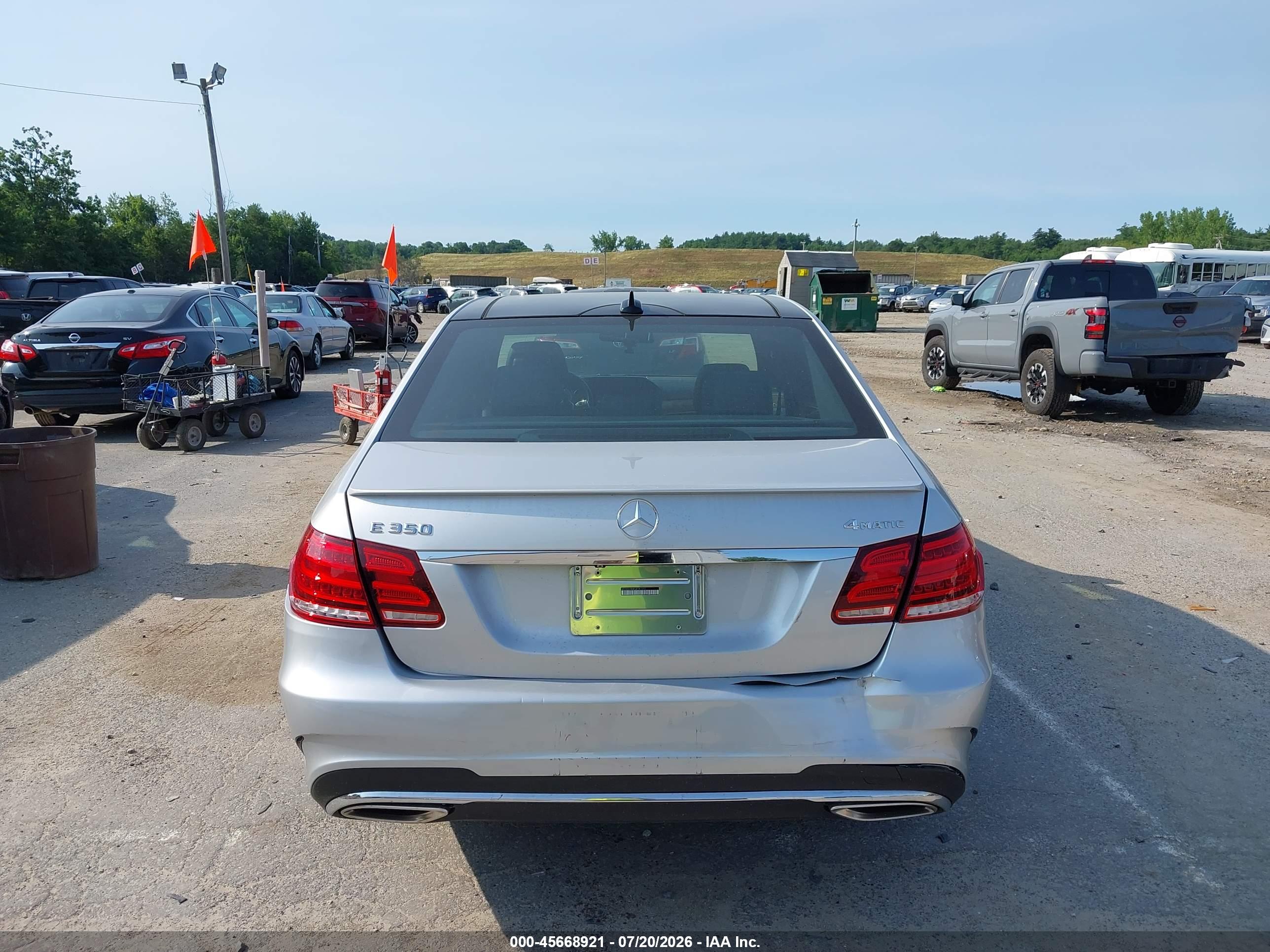 2016 MERCEDES-BENZ E 350 4MATIC