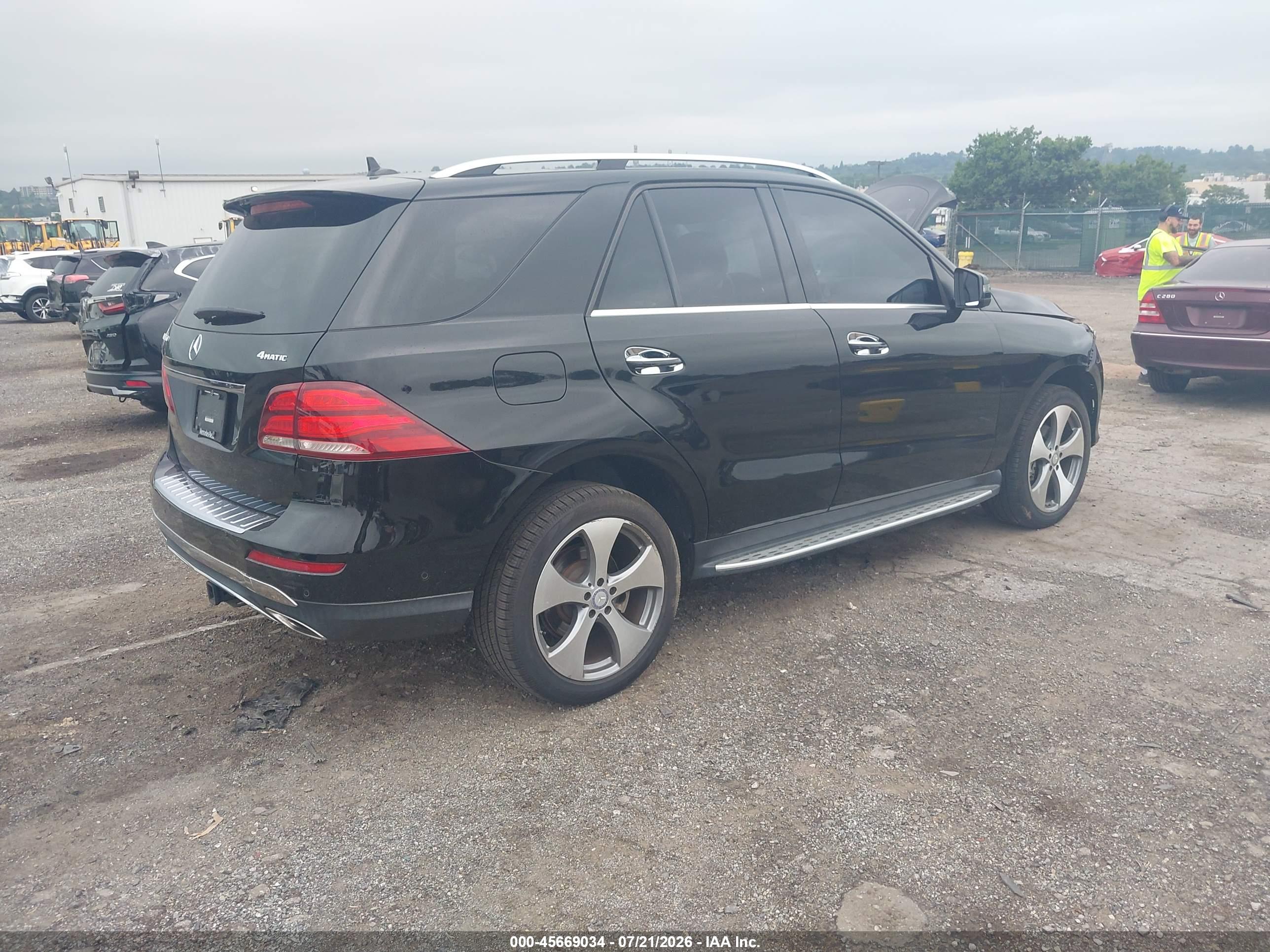 2017 MERCEDES-BENZ GLE 350 4MATIC