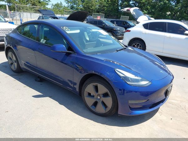 2022 TESLA MODEL 3 REAR-WHEEL DRIVE