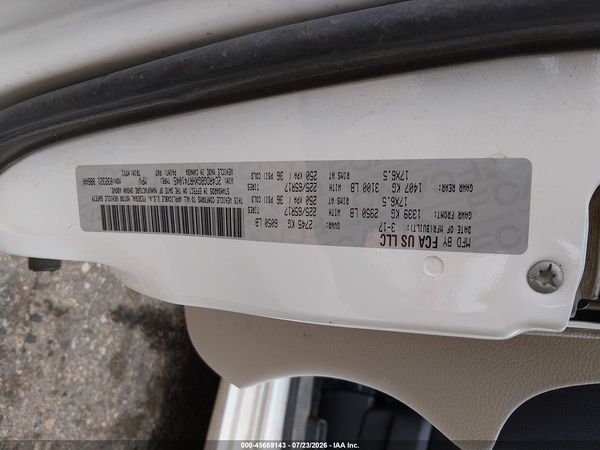 2017 DODGE GRAND CARAVAN SE