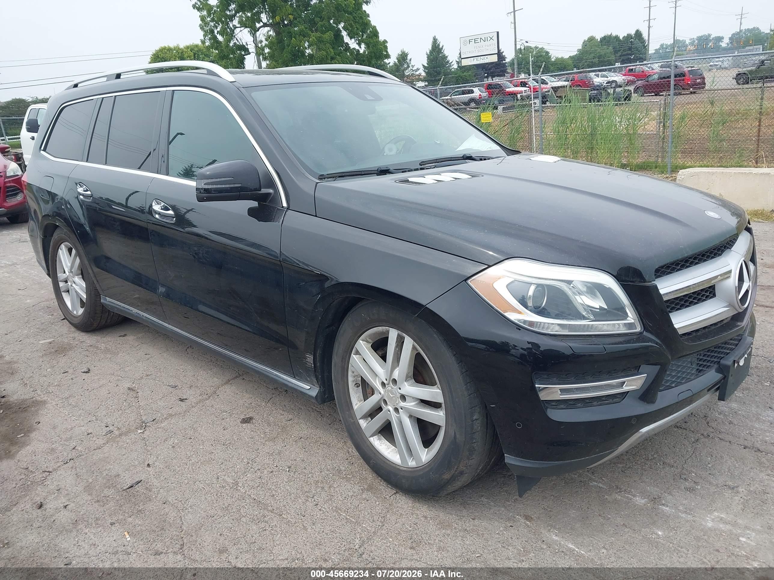 2013 MERCEDES-BENZ GL 450 4MATIC